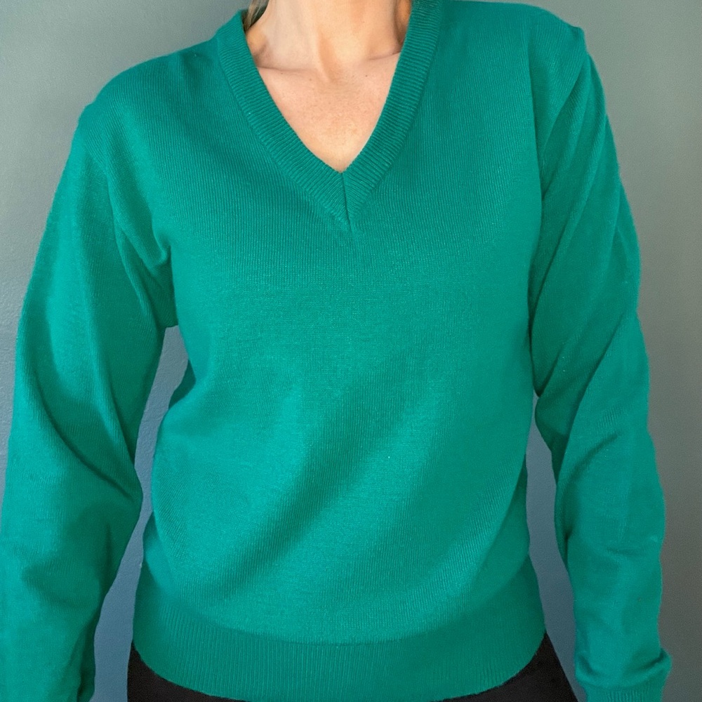 Vintage Kelly Green Sweater